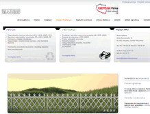 Tablet Screenshot of mateo-tworzywa.pl